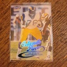Fleer 1999 Ultra Orlando Pace #166 St. Louis Rams NFL Football Trading Card