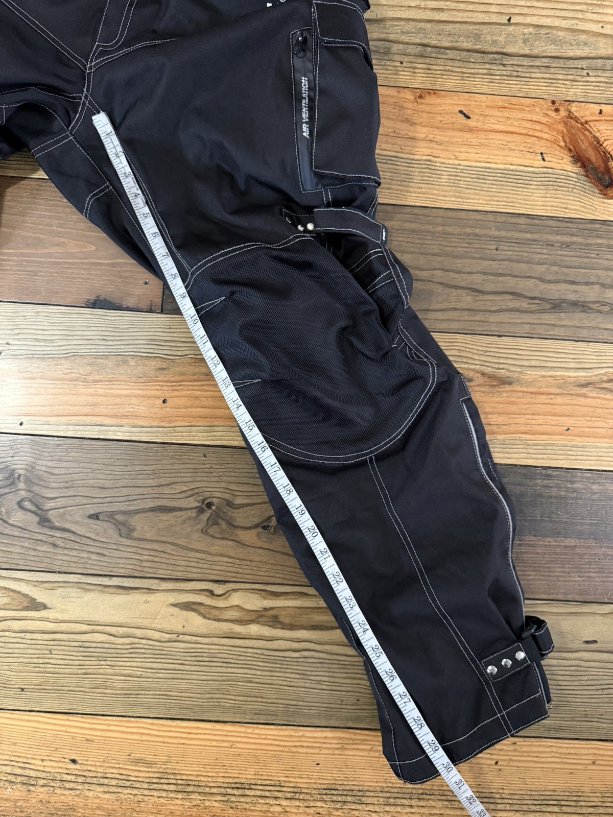 HWK Motorcycle Pants Air Vent Elastic Waistband Cordura Fabric CE Armor Mens XXL