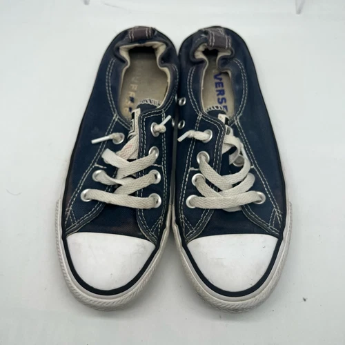 Scarpe Converse donna 7 Chuck Taylor All Star Shoreline slip on blu basse