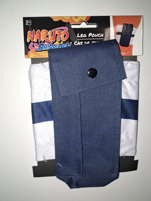 Naruto Shippuden Shonen Jump Ninja Leg Pouch Ninja Anime Costume Cosplay NEW 