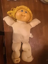 Vintage Cabbage Patch Doll ORIGINAL 1978-82 Xavier Roberts Yarn Hair Blue Eyes