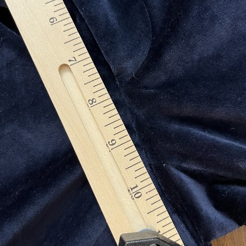 NWT Indochino Deep Blue Velvet Cotton Satin Trim Tuxedo Pants Formal Mens 36x31 - Picture 9 of 14