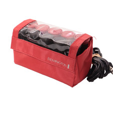 Remington Electric Hot Rollers 10 Hair Curlers Travel Case Tested Working EUC