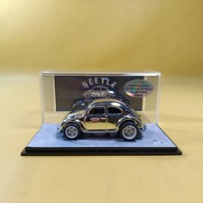Hot Wheels VOLKSWAGEN VW BEETLE CHROME (WANGSTAR CUSTOM) REAL RIDERS METAL BASE