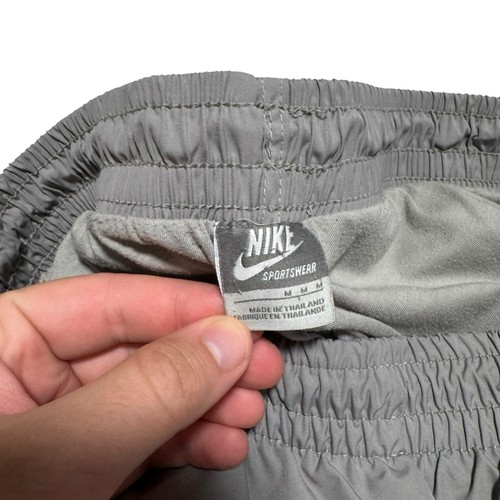 Vintage 2000s Nike Fleece Gray Orange Track Pants Men’s XL - Picture 7 of 13