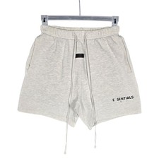 Fear of God Essentials Sweat Shorts Men's Small Heavy Cotton Fleece Gray