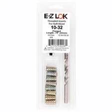 Thread Repair Installation Kit - Includes E-Z Hex Threaded Inserts for Soft W...