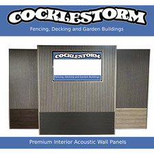 Premium Interior Acoustic Slatted Wall Panels