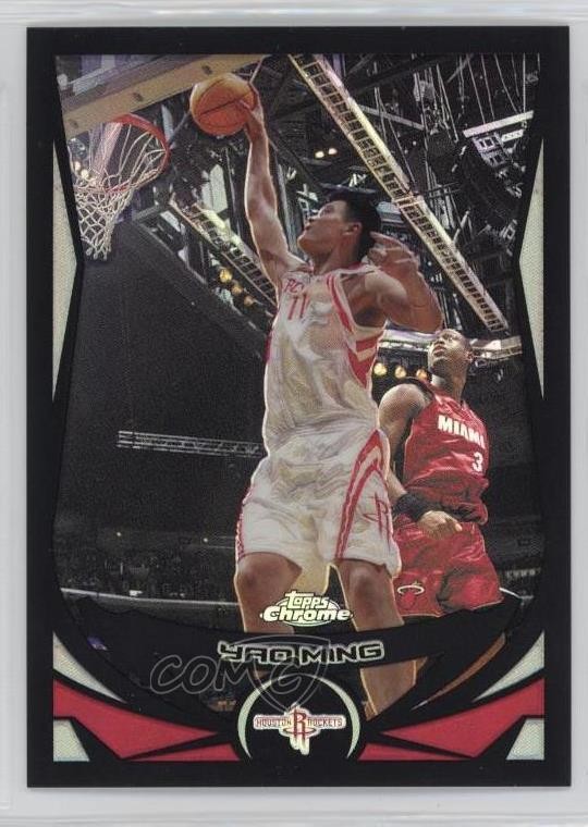 2004-05 Topps Chrome Black Refractor 230/500 Yao Ming #11 HOF 06o9