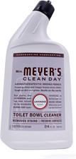 CLEAN DAY Liquid Toilet Bowl Cleaner, Stain Removing, Lavender, 24 Oz