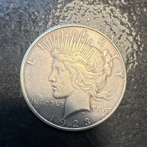 1923 Peace Dollar $1 Silver Coin Circulated Business Strike