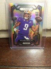 2024 Panini Prizm Draft Picks Silver Prizm #101 Michael Penix Jr.