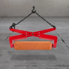 800kg Heavy Duty Stone Lifting Clamp Scissor Adjustable 14-35 inch Stone Clamp