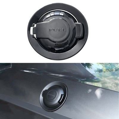 For 2009-23 Dodge Challenger Black ABS Fuel Tank Cover Door Gas Filler Cap Trim
