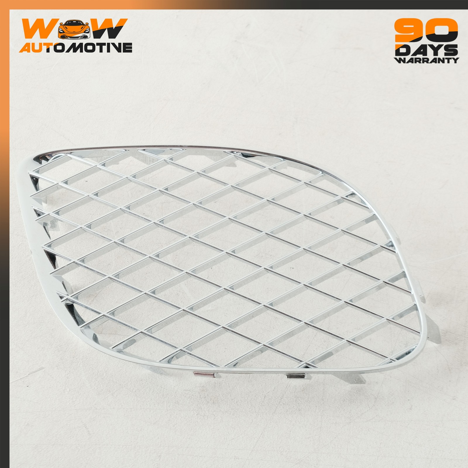 Bentley Continental GT Speed 2007-2011 Front Right Grille Silver
