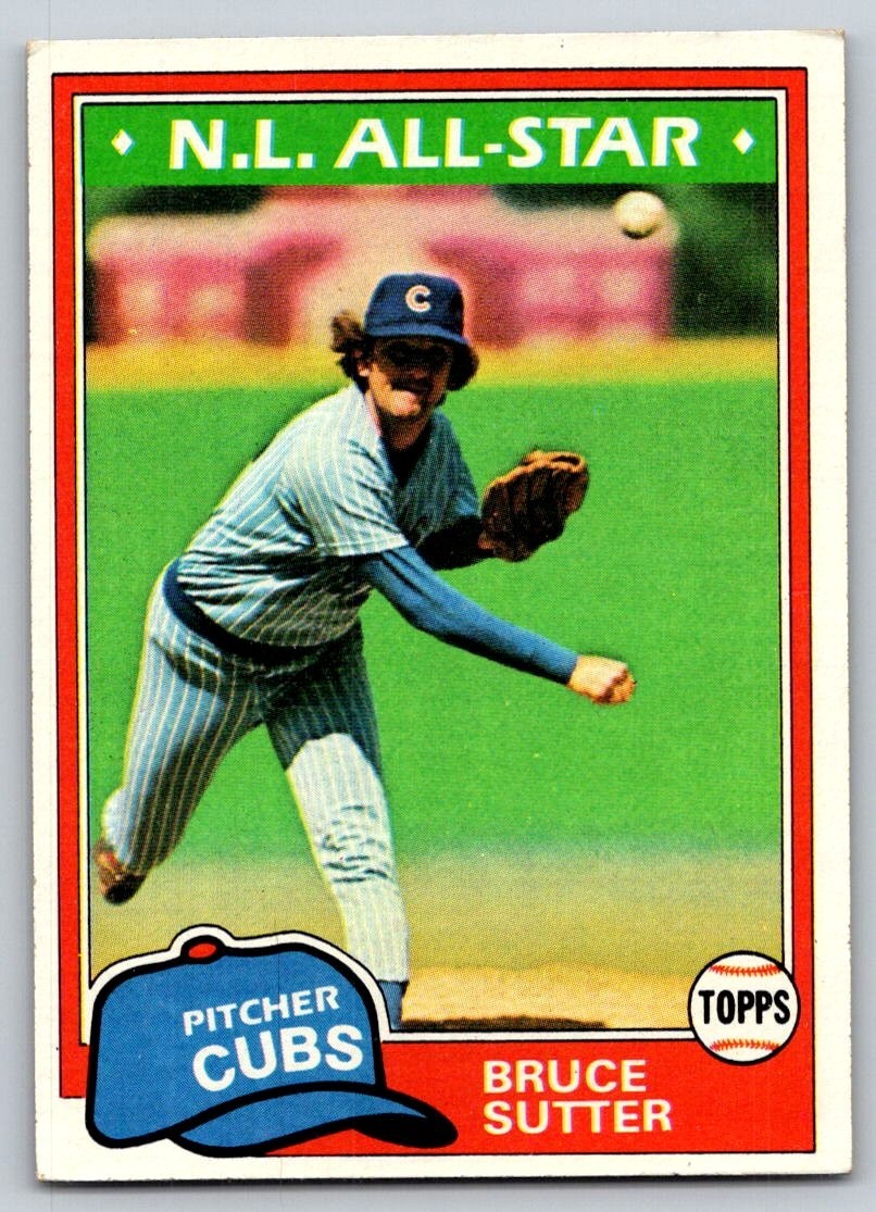1981 Topps - Bruce Sutter #590