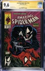 AMAZING SPIDER-MAN #316 CGC 9.6 SIGNED TODD MCFARLANE 1ST VENOM COVER