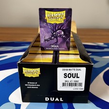 Dual Matte Soul Case Display Dragon Shield St...