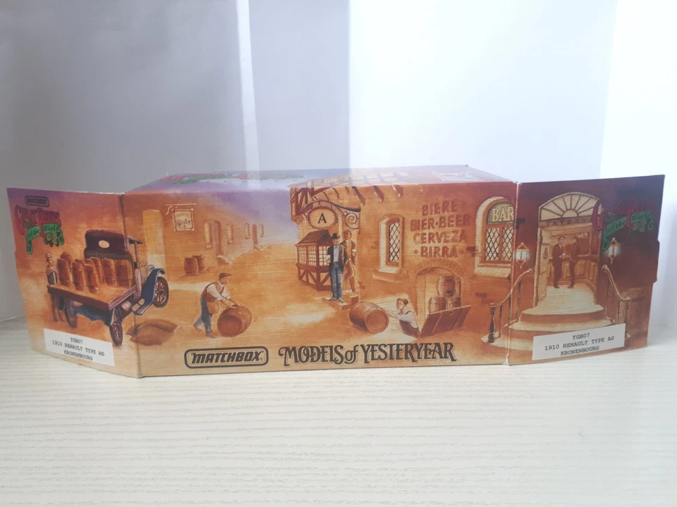 Matchbox Models Of Yesteryear No. YGB07 1910 Renault Type AG Kronenbourg mit OVP - Bild 4 von 4