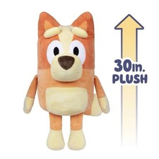 Bluey My Size Bingo 30" Tall Super Soft Jumbo Plush Ages 3 Brand New W/ Tags