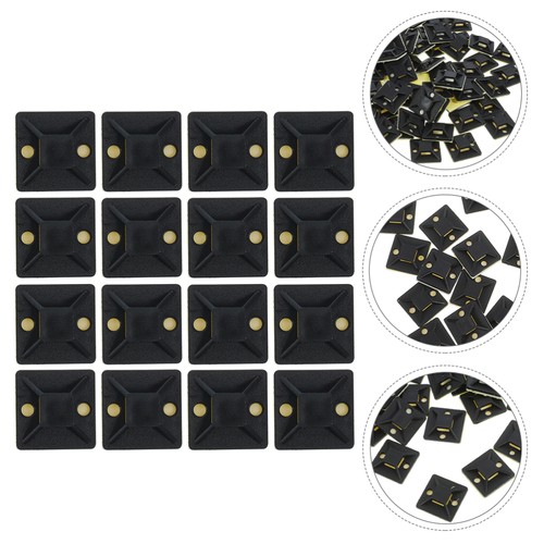 500 Pcs Krawattenbasis Binsen Kabelcliphalter Draht-Organizer-Clips - 第 12/12 張圖片