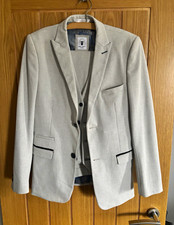 Marc Darcy Bromley Stone 3-Piece Suit Trousers , Jacket & Waistcoat 14 years