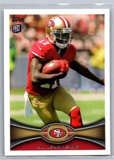 A.J. Jenkins 112 2012 Topps RC Rookie San Francisco 49ers Card