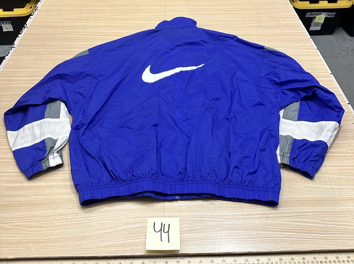 SACAI X NIKE Giacca a vento Nike vintage uomo XL impacchettabile full zip leggera