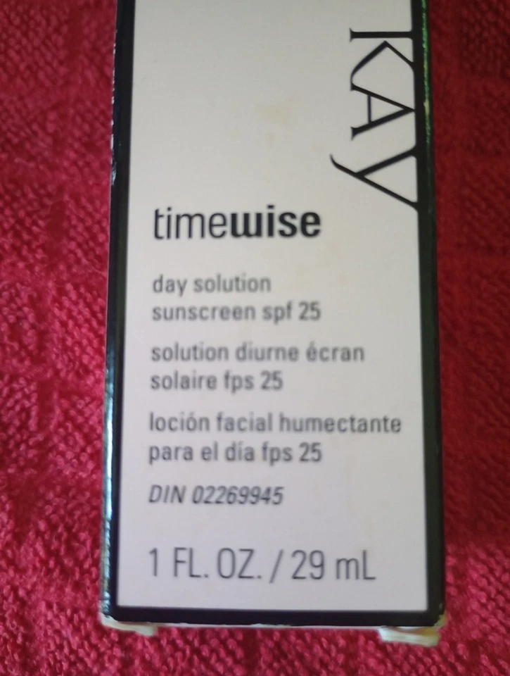 Mary Kay Timewise Day Solution FPS 25 Milagro Antienvejecimiento 1.0oz Nuevo en Caja Nuevo de Lote Antiguo Foto 2 de 4
