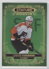 2022-23 Upper Deck Stature Rookies Green 87/99 Linus Hogberg #138 s7f