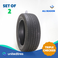 Set Of 2 Used 25550r19 Continental Crosscontact Lx Sport Mo 107h - 732 Set Of 2 Used 25550r19 Continental Crosscontact Lx Sport Mo 107h - 732
