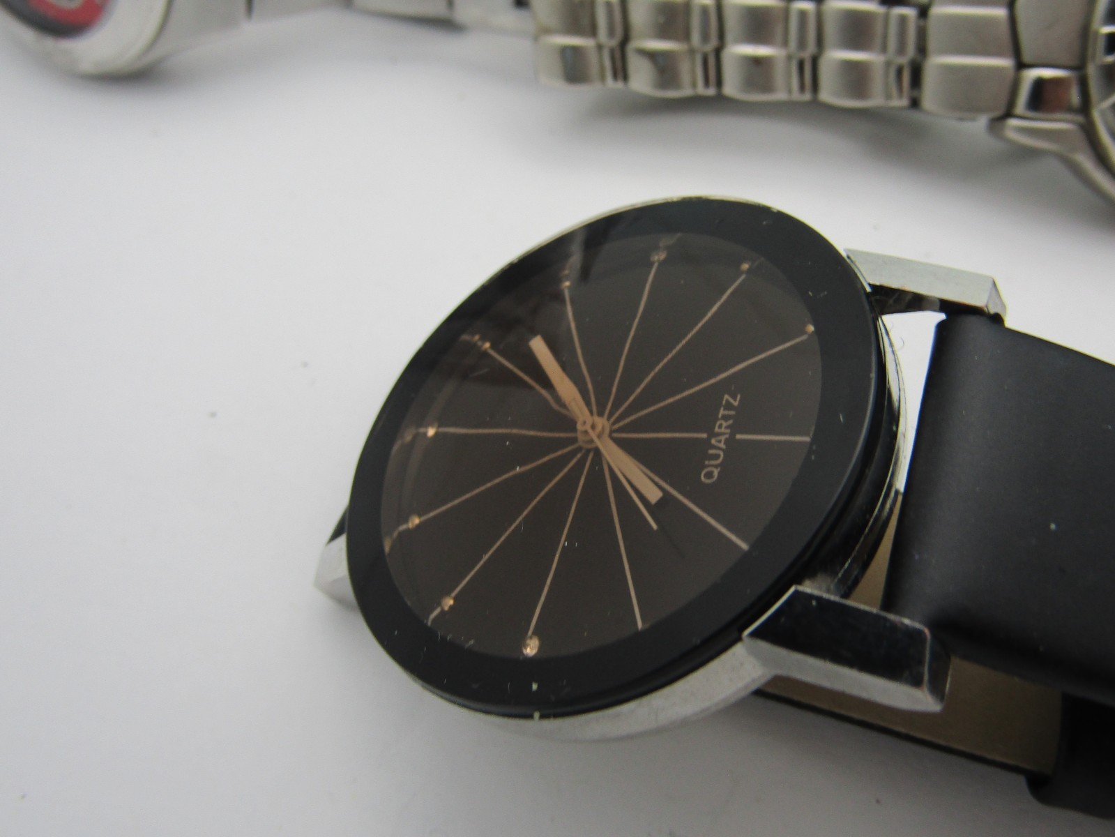 Lot of 7  Mixed Wrist Watches As Is lot Timex, Casio, Geneva, + See Description