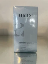 mars by GHC Micronized Creatine Monohydrate Caps with Shilajit 120 Ct Exp 03/28