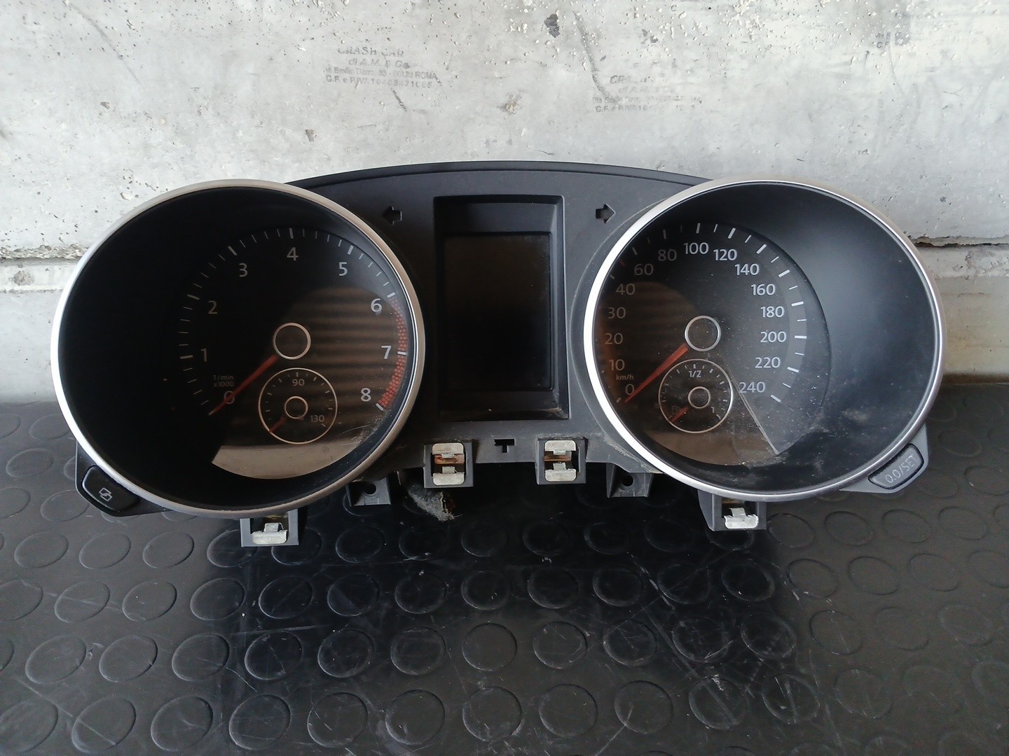 quadro strumenti contachilometri 5K0920 870F volkswagen golf 6 dal 09 al 12