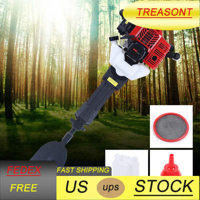 2-Stroke 52CC Gasoline Excavator Garden Tree Digger Rock Drilling Shovel Machine