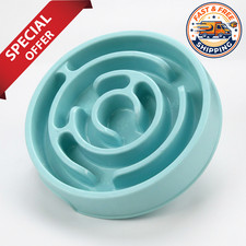 Slow Feeder Dog Bowl Non-Slip Maze Anti-Gulp Bloat Stop Puzzle Puppy Cat