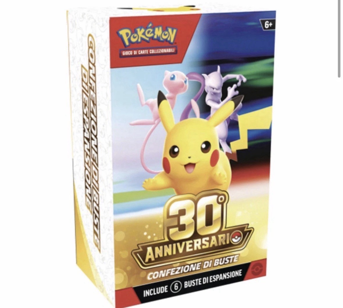 Pokémon 30th Anniversary 6er Pack Umschläge BUNDLE ITA - PREORDER ✅