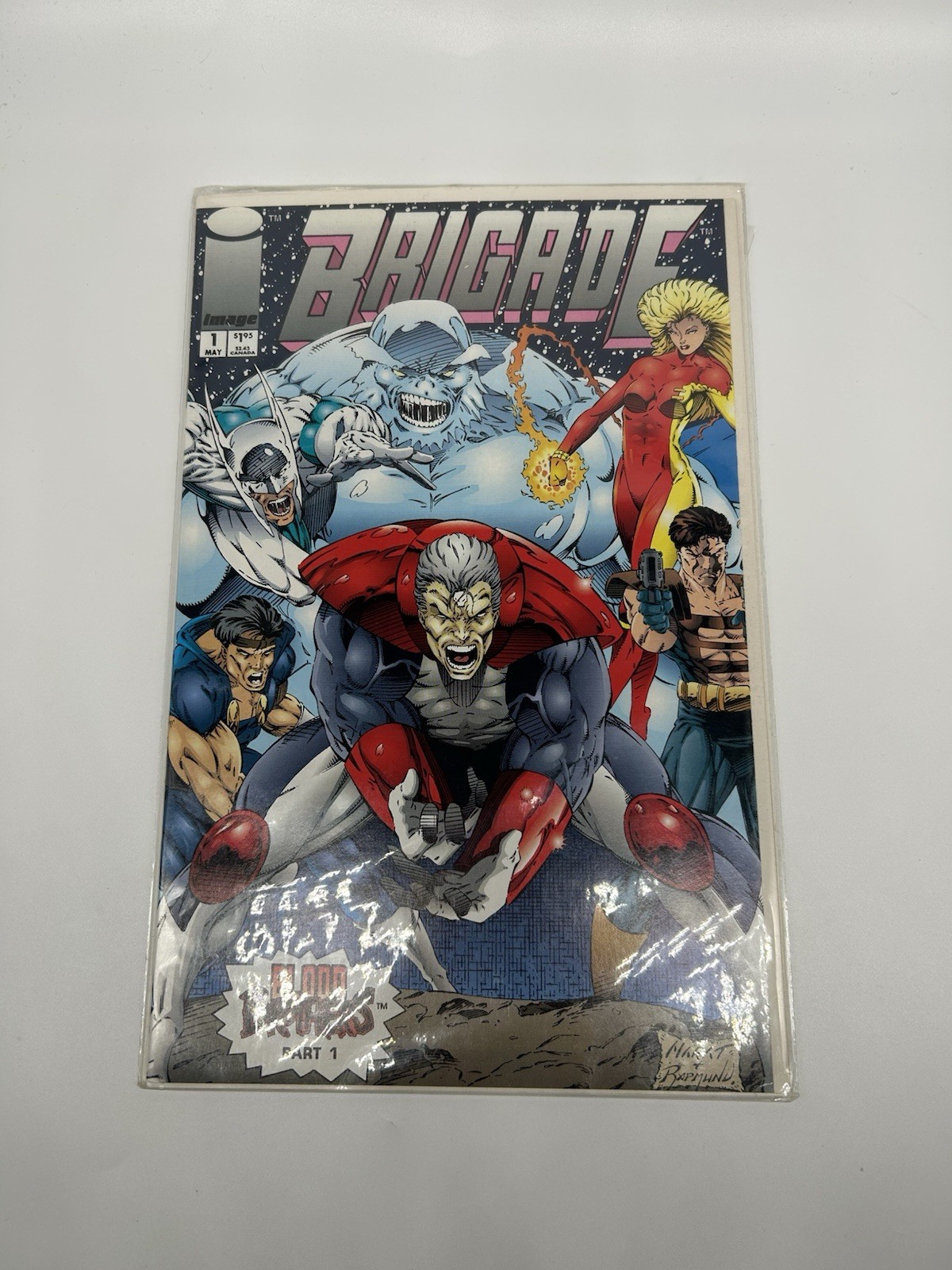 Mint Brigade #1 - Image Comics Blood Brothers Part 1  May 1993 Comic Book
