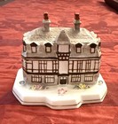 Rare Vintage Coalport “The Crown” Cottage Limited Edition Made In England