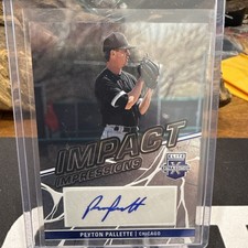 2023 Elite Extra Edition Baseball IMPACT IMPRESSIONS AUTO PEYTON PALLETTE II-PPL