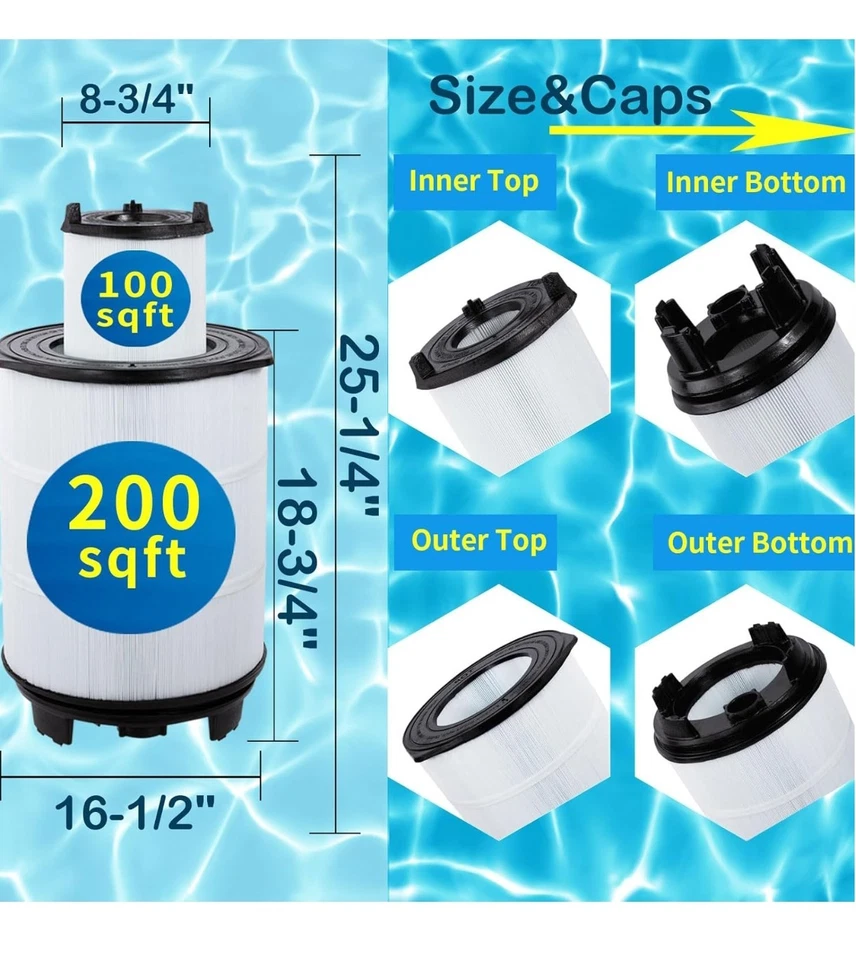 SV-System 3 Sta-Rite System 3 S7M120 Pool Filter In OUT 25021-0200S 25022-0201S - Image 2 of 4