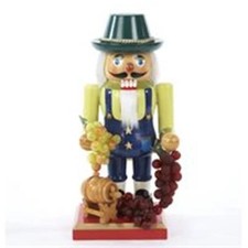 Kurt S. Adler- Inc. J1276 Kurt Adler 10.25 Wooden Winemaker Nutcracker