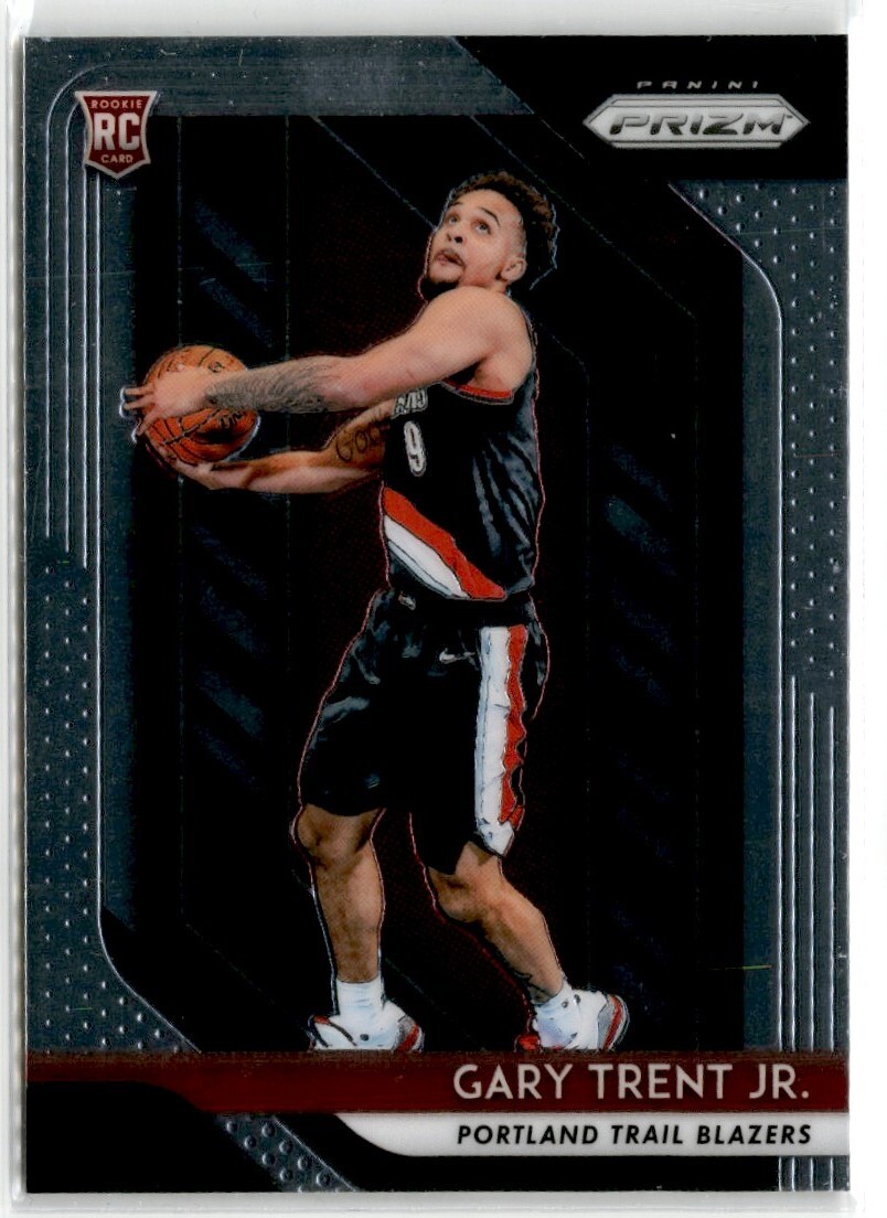 2018-19 Panini Prizm Base Gary Trent Jr. #71 RC Portland Trail Blazers
