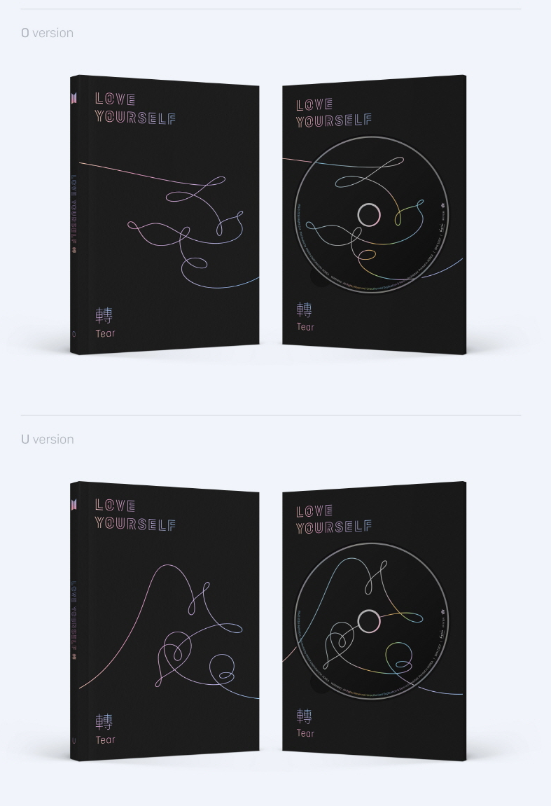 BTS - 6th Mini Album LOVE YOURSELF 轉 'Tear' + Store Gift Photos