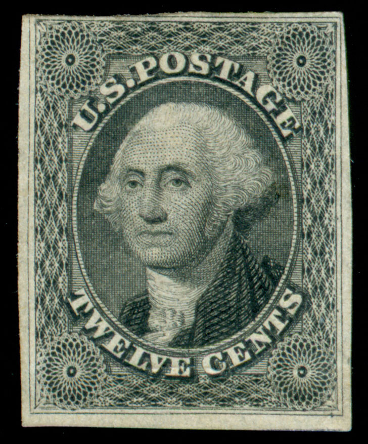 MOMEN US STAMPS 17 IMPERF MINT PART OG H LOT 71146* eBay