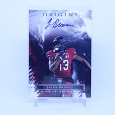 Jalen Brooks 2023 Chronicles Draft Origins RC Auto Autograph