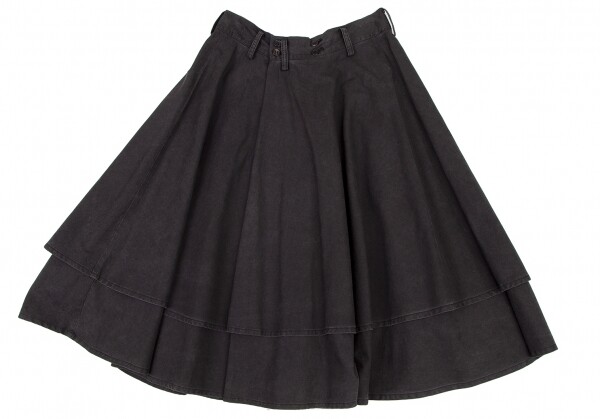 Y's Dyed Layered Wrap Skirt Size 1(K-121823) | eBay