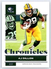 2021 Panini Chronicles #39 AJ Dillon