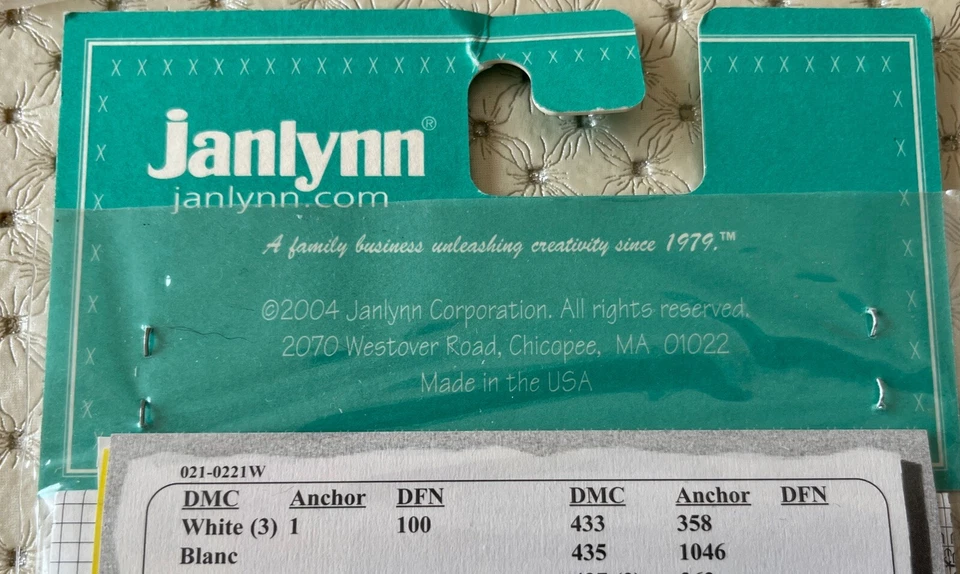 Janlynn Counted Cross Stitch “Just A Chart” Catch A Falling Star Sealed - Image 3 of 3