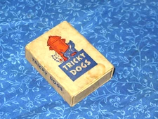 Tricky Dogs 1946 H. Fishlove & Co. Chicago U. S. A. #771 Magic Magnets Vintage